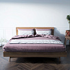 Кровать в Скандинавском стиле двуспальная "Bruni" 160*200 арт BR-16