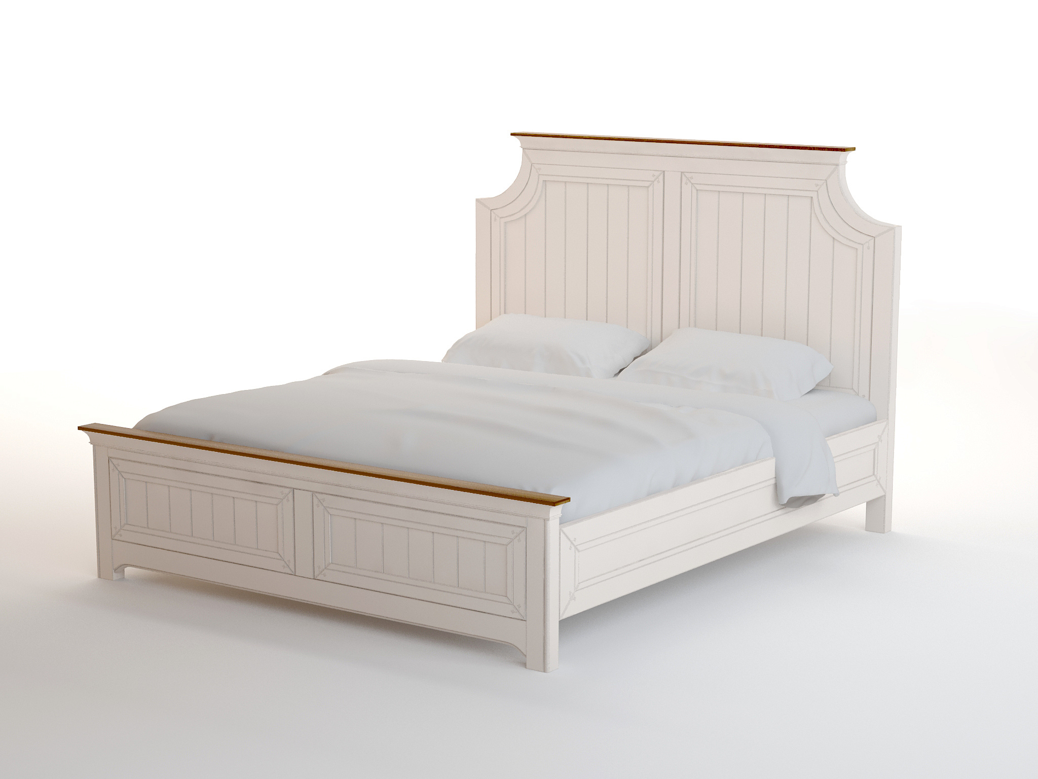 Бежевая кровать "Olivia" 180х200 арт GA3001/18C