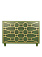 Зеленый комод "Emerald" 3 ящика арт DSC347ETG