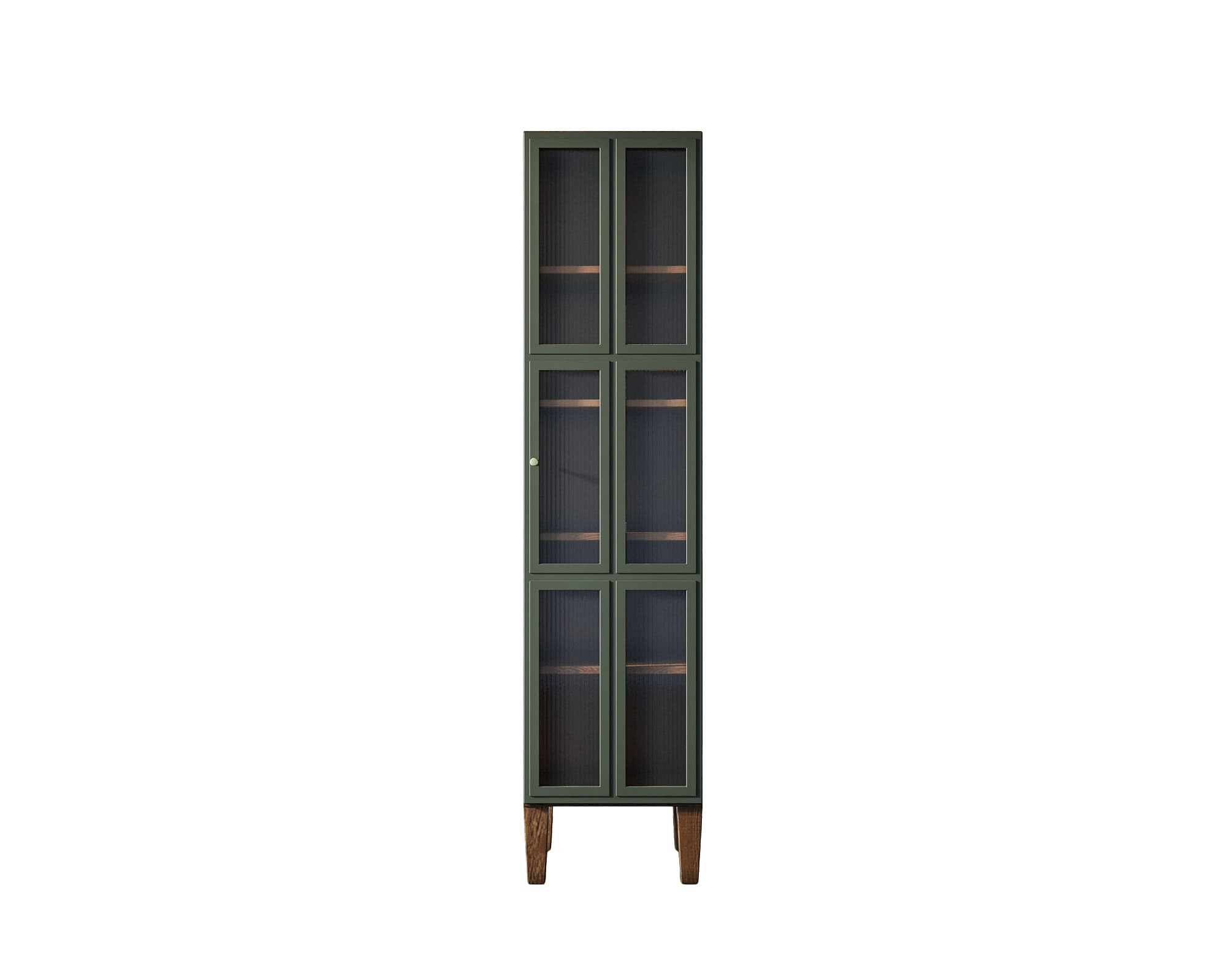 Шкаф одностворчатый "Andersen" с рифлеными стеклами арт AN13