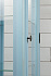 Шкаф "Leontina Blue" для посуды узкий/высокий арт ST9319RB